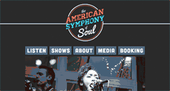 Desktop Screenshot of americansymphonyofsoul.com